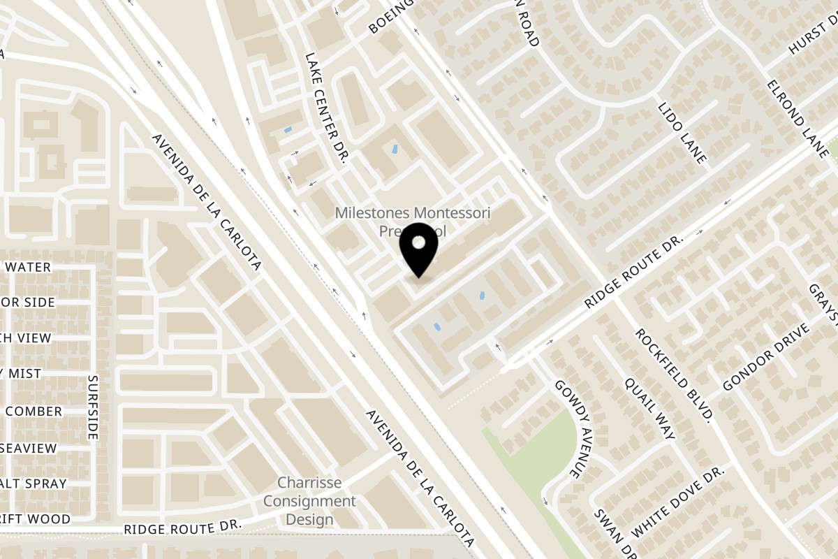 Map showing the location of Las Fajitas Restaurant Lake Forest on 23764 Mercury Rd in Lake Forest
